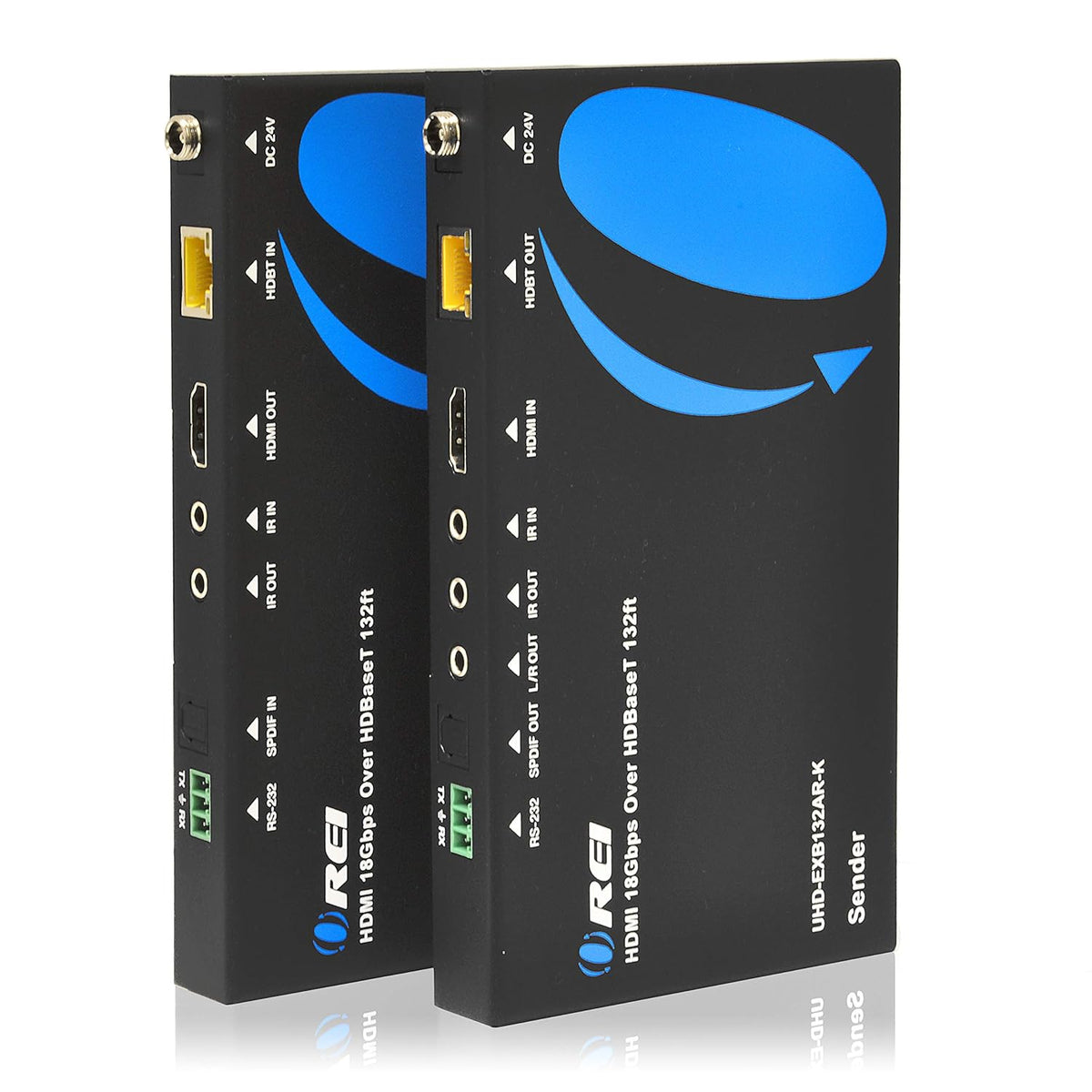 4K HDMI Extender Balun Over Single CAT5e/6/7 Cable N9308