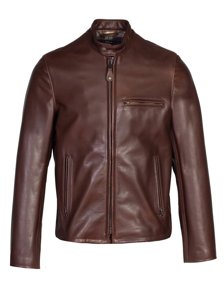 Brown Leather Jacket B4888