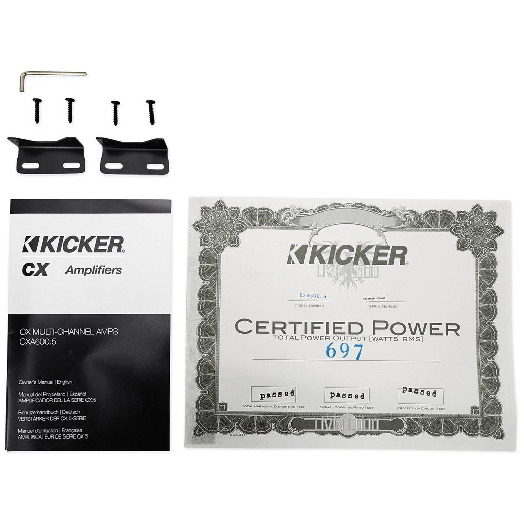 5-Channel Car Amplifier E7442