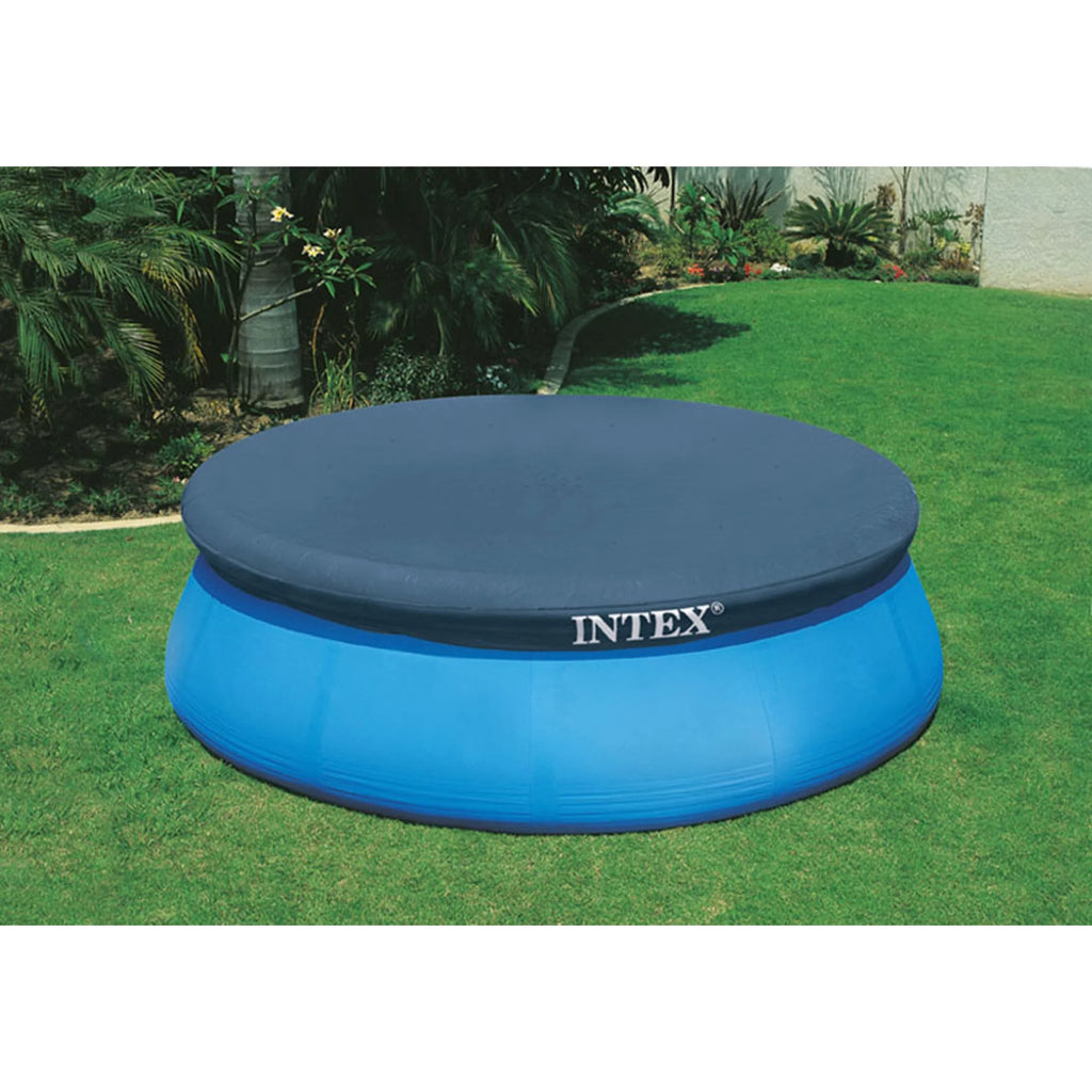 Inflatable Round Swimming Pool with Cover J542846