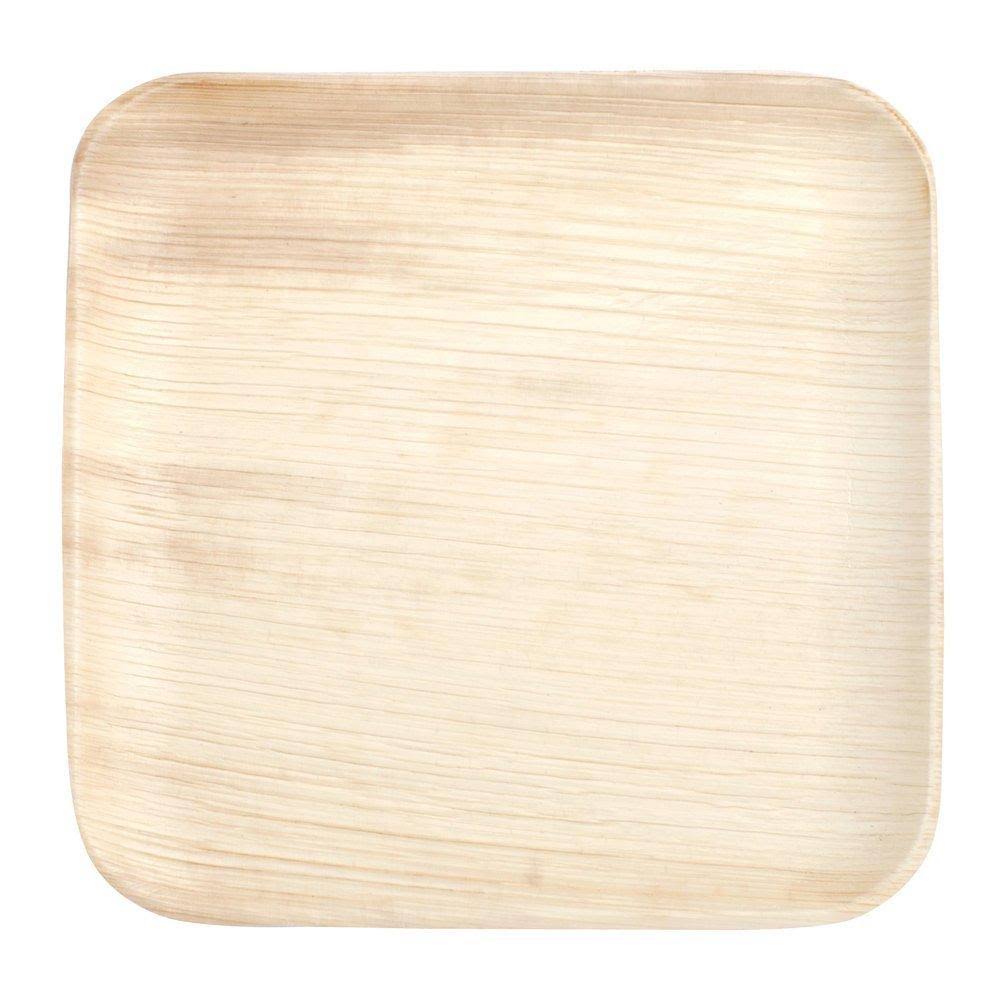 6x22 Square Palm Leaf Plate 100-ct Case B80392