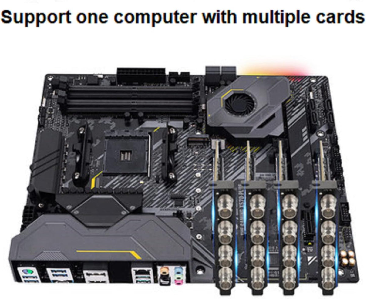 Quad SDI Capture Card 4 Channel PCIe Video Capture Card 1080P 60FPS C89706