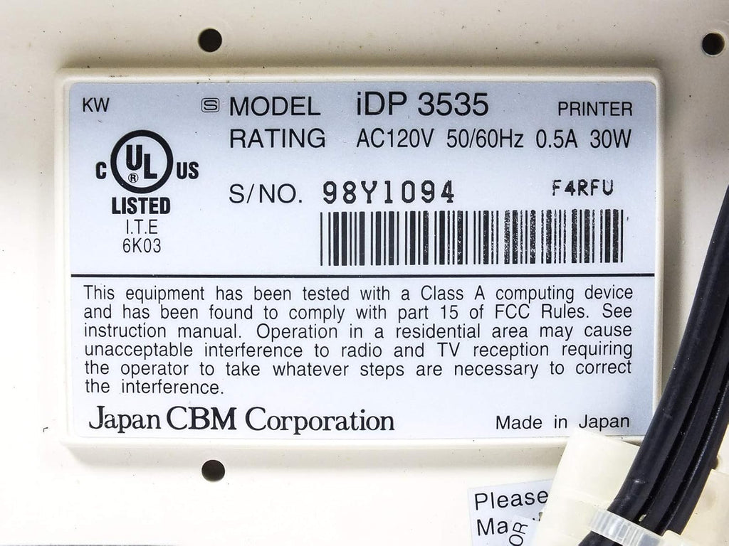 Tractor Feed Printer & Card Reader T917