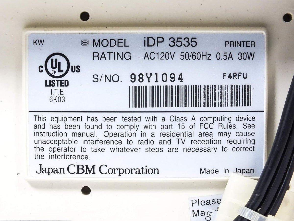 Tractor Feed Printer & Card Reader T917