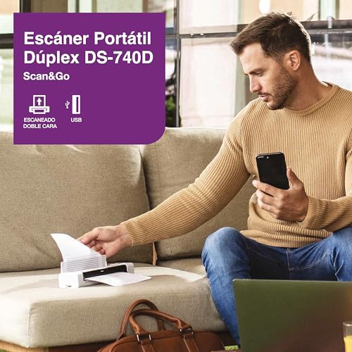 Duplex Compact Mobile Document Scanner U6443