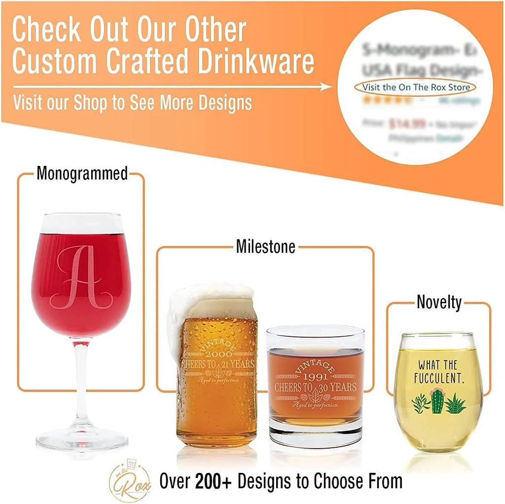 17 Oz Stemless Wine Glass Q438