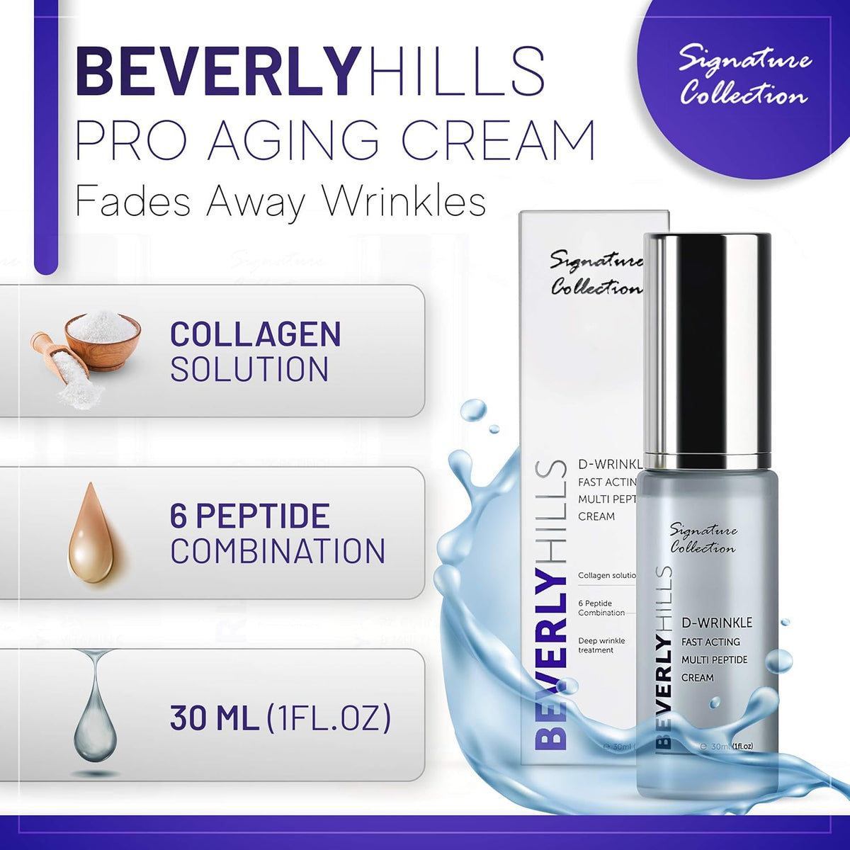 Retinol Serum (2%), Vitamin C Serum (25%), and Anti Wrinkle Cream Pack of 2 P97983