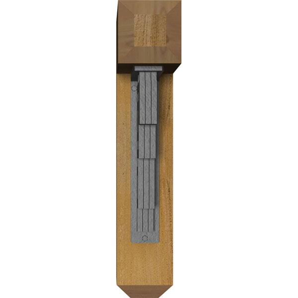 Rough Sawn Western Red Cedar Bracket V86214