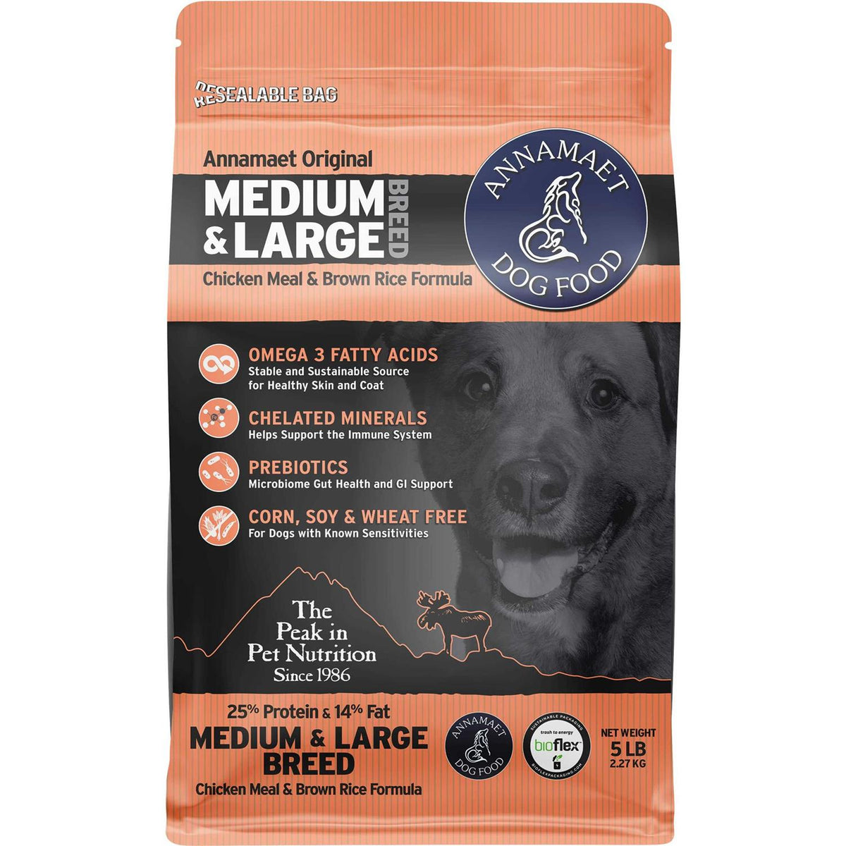 Medium & Large Breed Dry Dog Food D6371