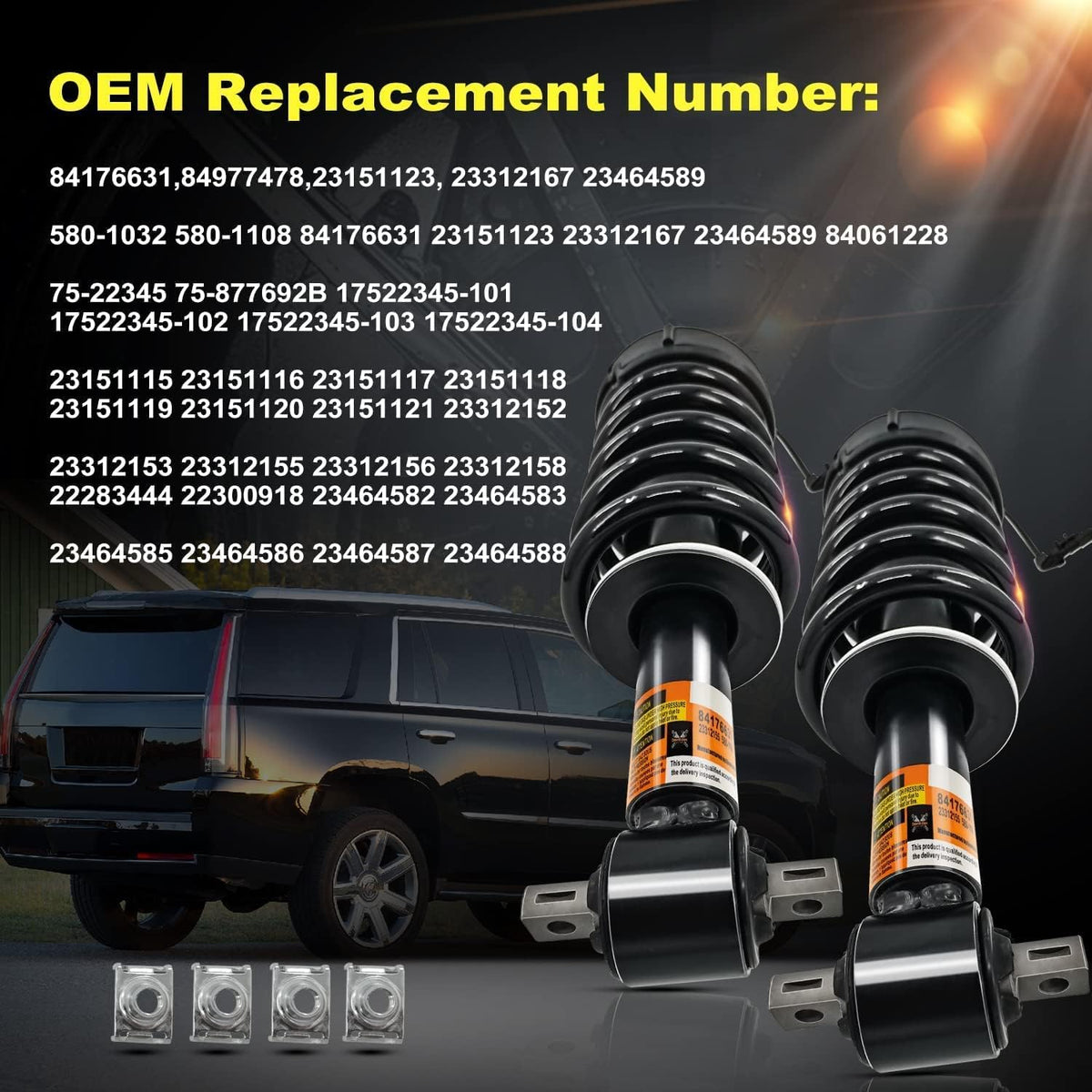 Front Shock Assembly with Magnetic Control S62721
