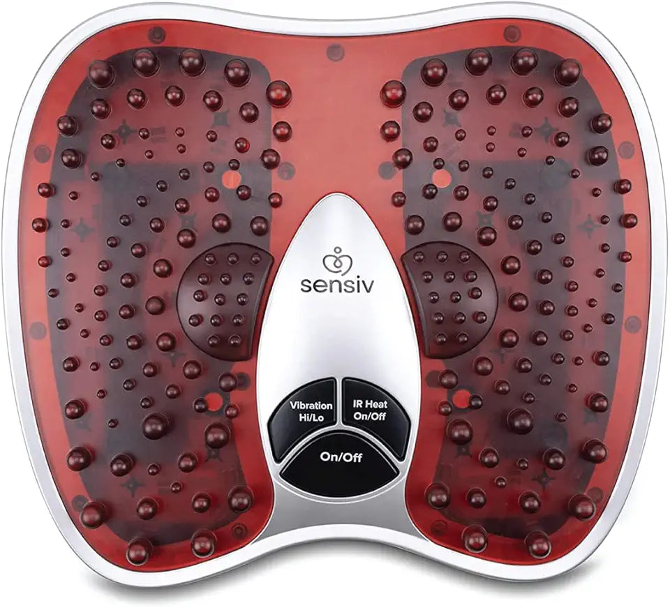 Acupressure Foot Massager with Infrared Heat and Adjustable Vibration K879