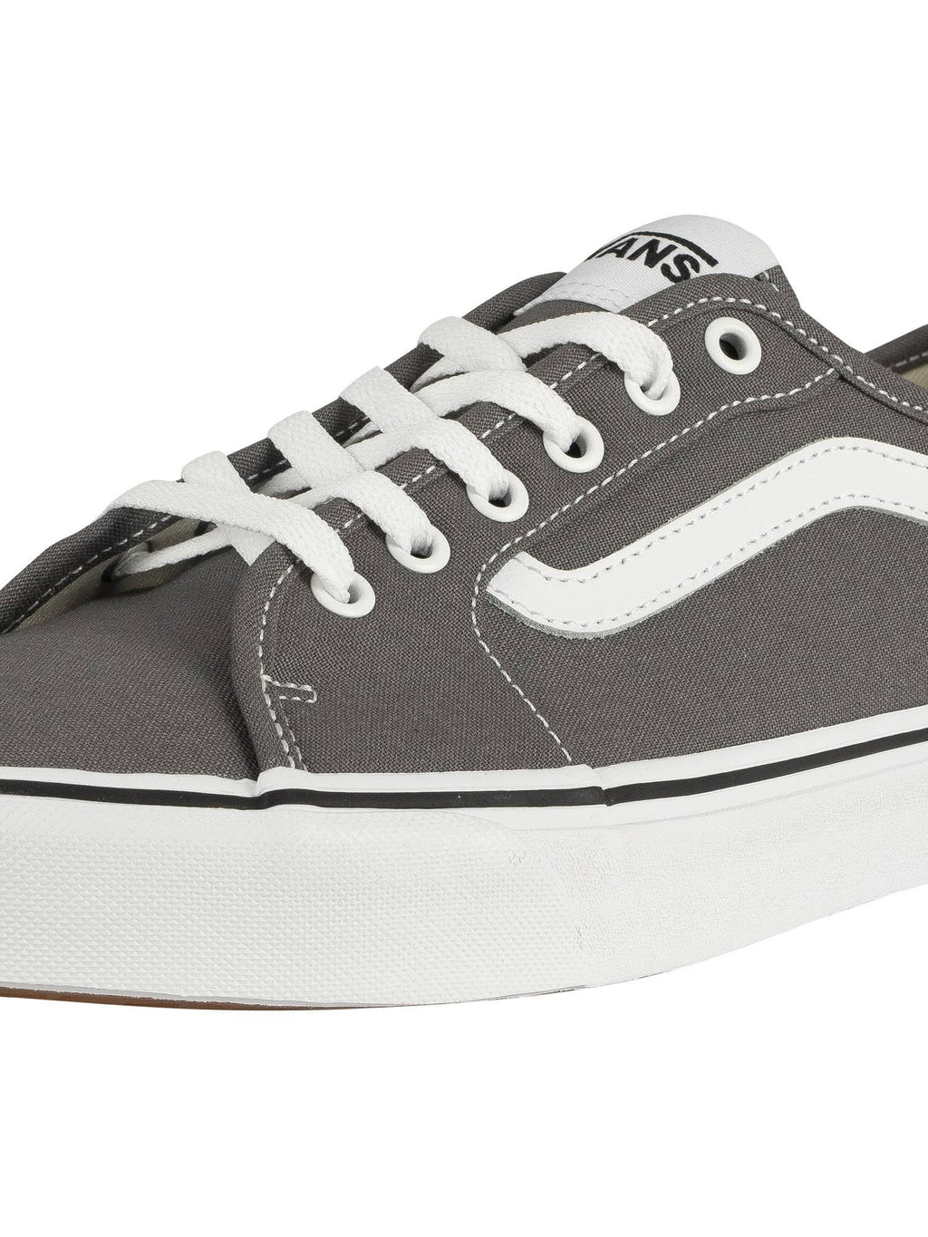Grey Canvas Trainers J3375
