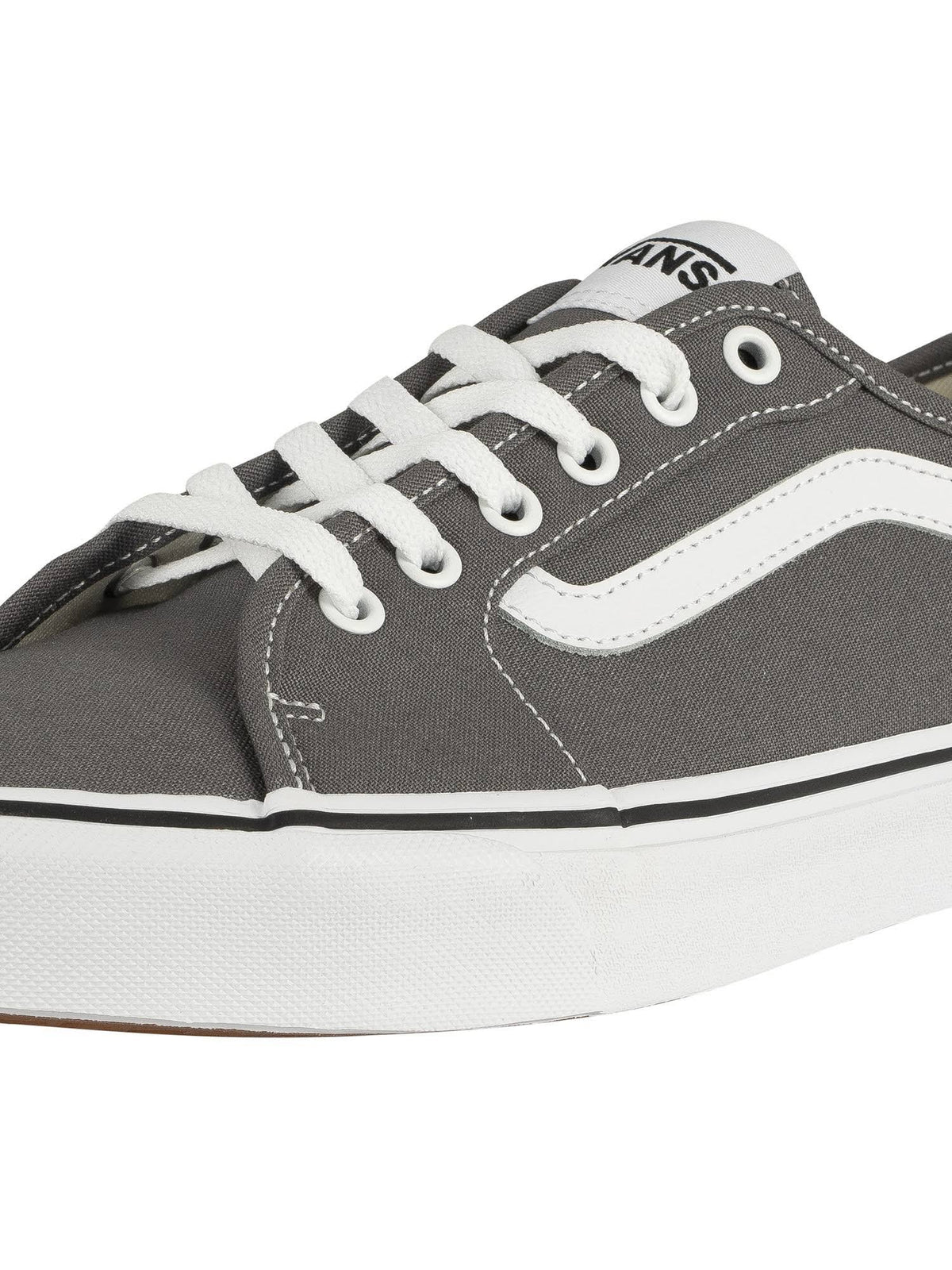 Grey Canvas Trainers J3375