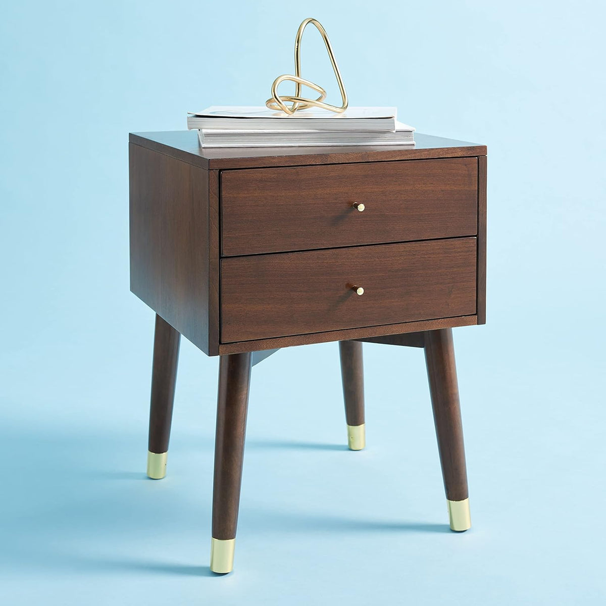 Navy Blue Nightstand C8239