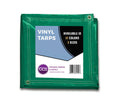 10 x 12 Heavy Duty Green Vinyl Tarp D347122