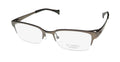 Titanium Metal Half-Rimless Eyeglass Frame U96682