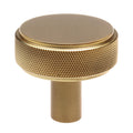Satin Gold Solid Round Cabinet Knob, Pack of 5 I98977