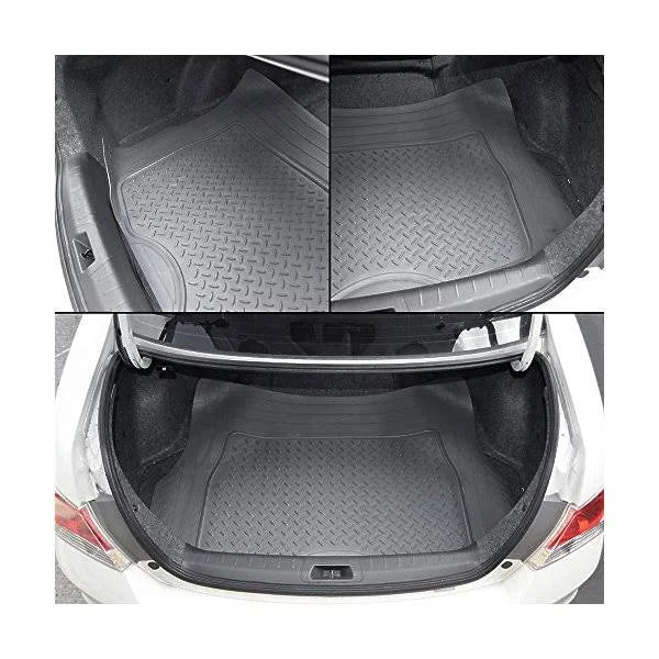 Gray Rubber Car Floor Mats Set G588615