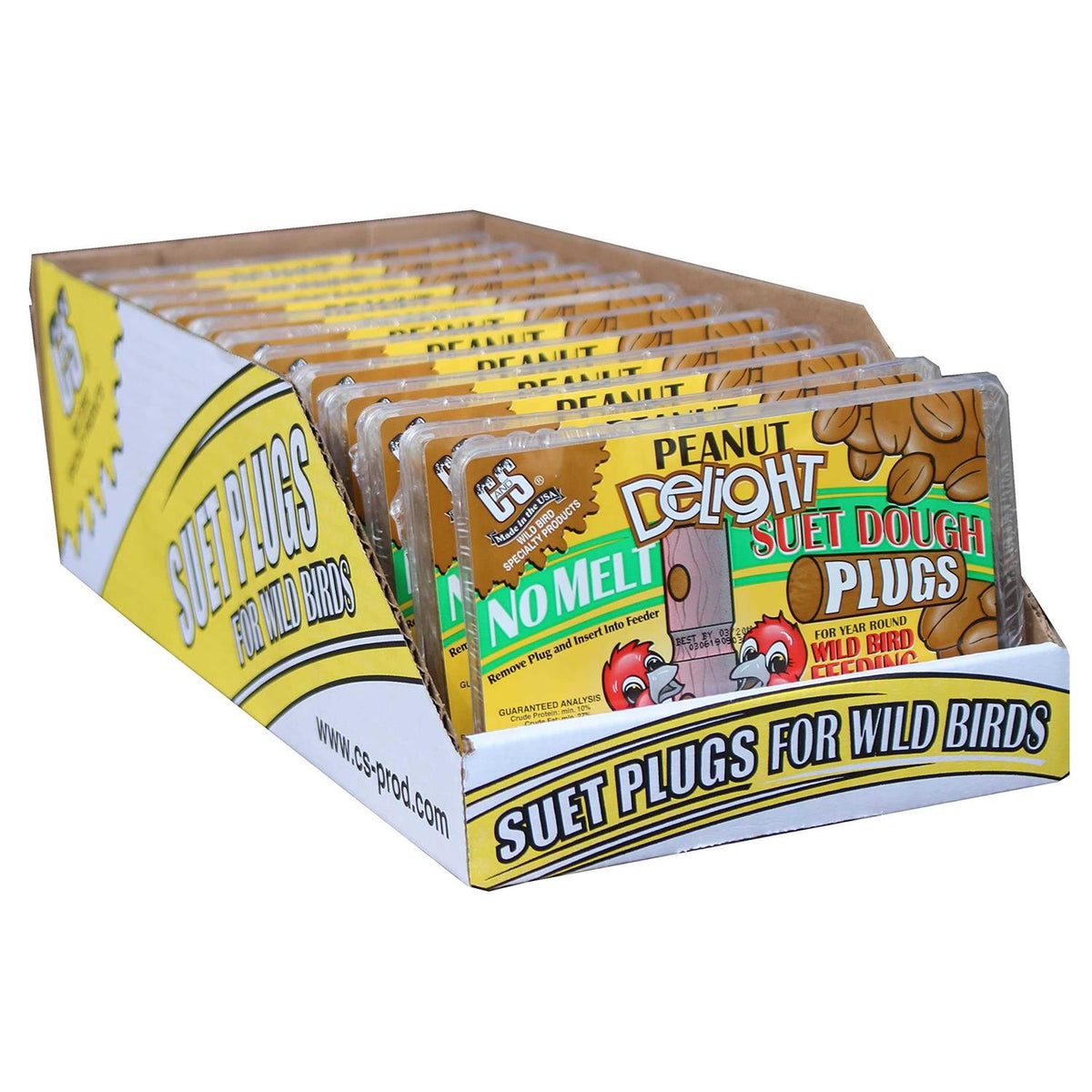 Peanut Delight No-Melt Suet Dough Plug C5122