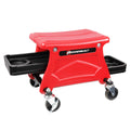 Roller Seat Mechanics Stool with 2 Tool Trays 300 lb. Capacity R849