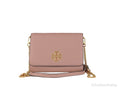 Pink Pebbled Leather Chain Crossbody Bag B964481