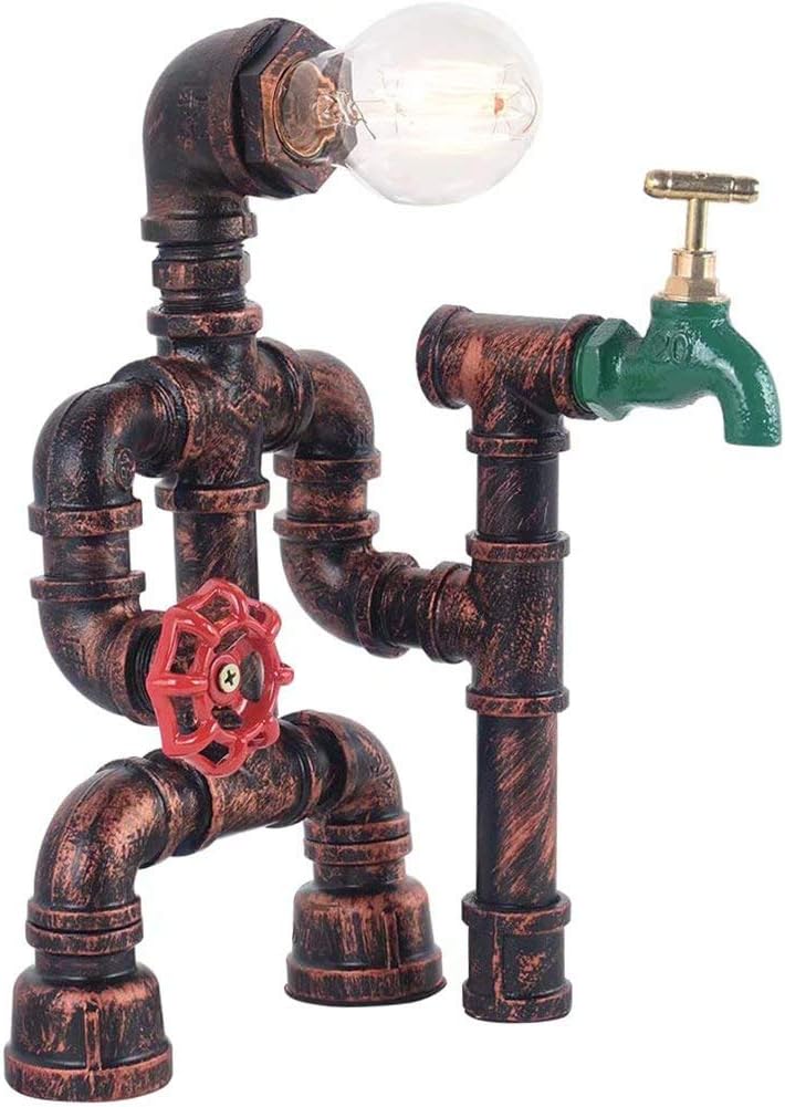 Iron Robot Table Lamp C2442