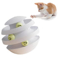 3 Tier Cat Turntable Tumbler Toy with Moving Balls (deep Blue) P68994