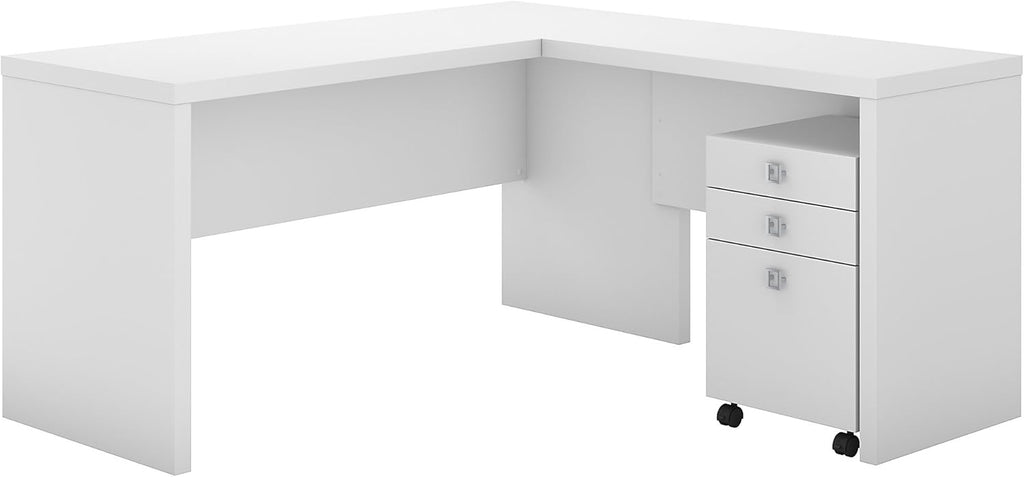 L Shaped Desk with Mobile File Cabinet W679611