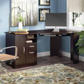 Solid Wood Corner Executive Desk D8662