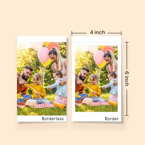 4x6 inches Instant Photo Printer with 90 Sheets B83901