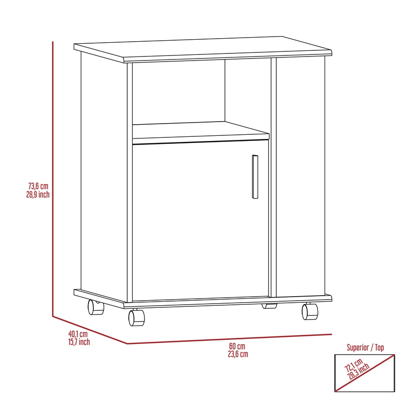 2-Piece Microwave Cabinet Set M543