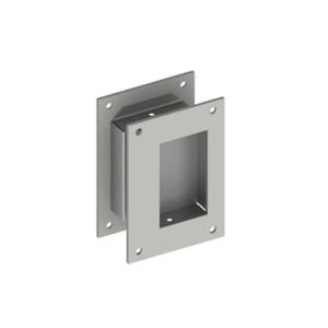 Flush Pull Set Satin Brass Shower Door Hardware F3273