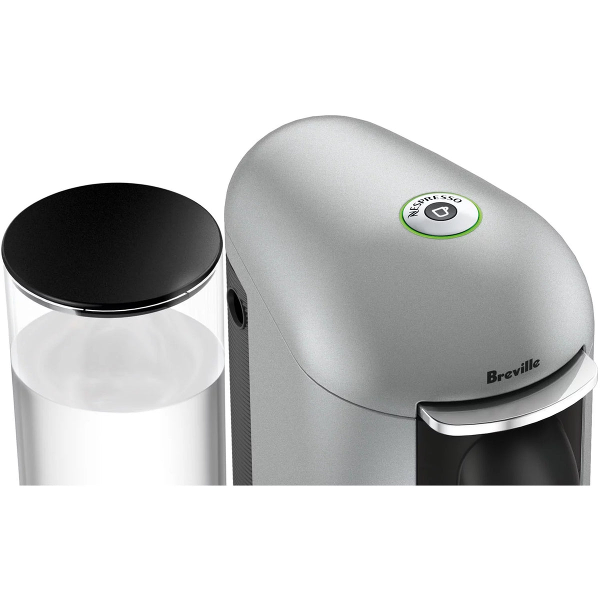Silver Coffee & Espresso Machine and Milk Frother N84296
