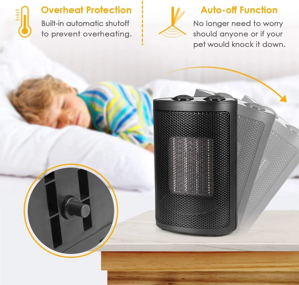 1500W Ceramic Portable Space Heater S367