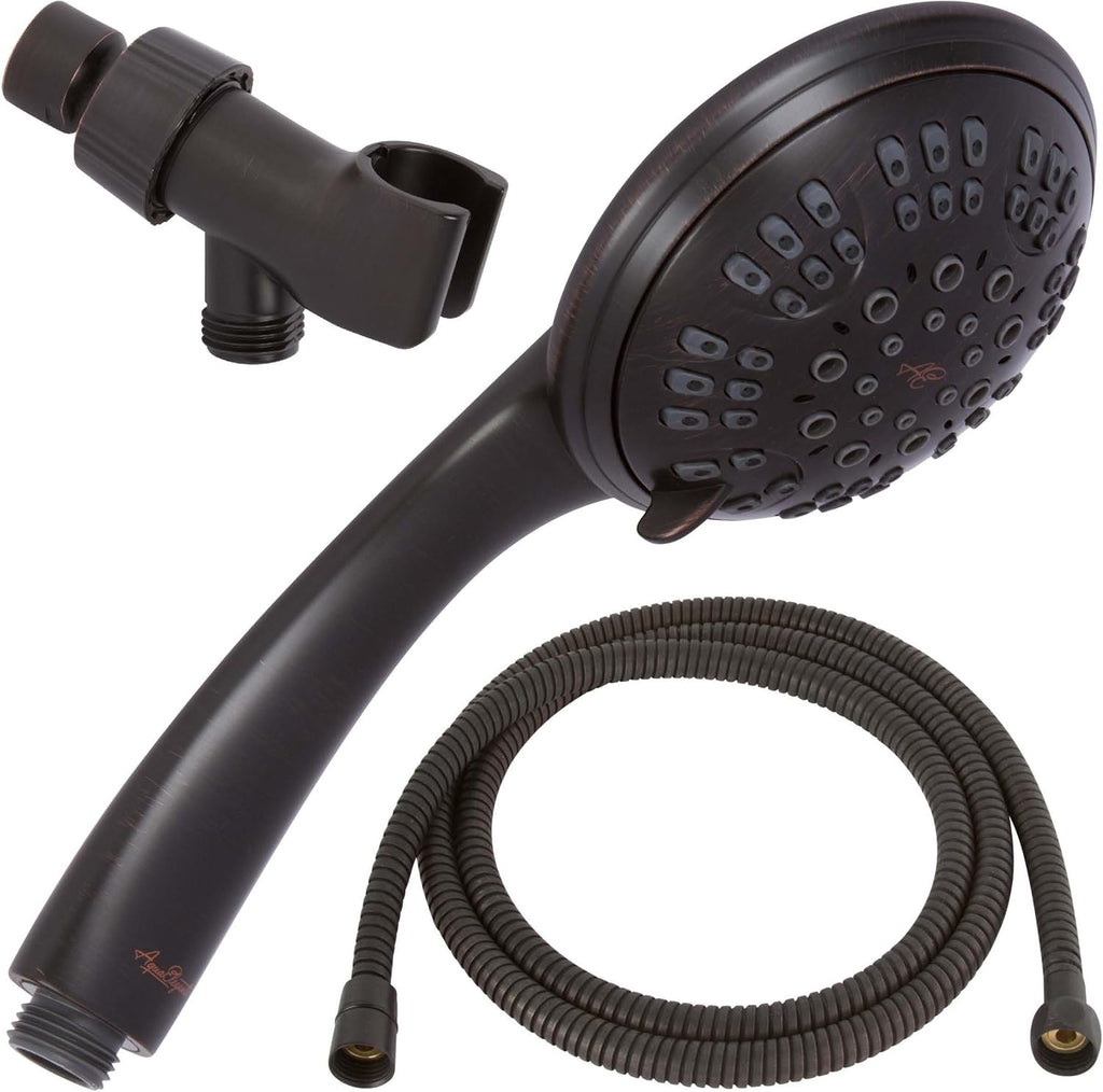 Brushed Nickel Handheld Shower Head Kit, 6 Function, 1.8 GPM, Pack of 2 R274014