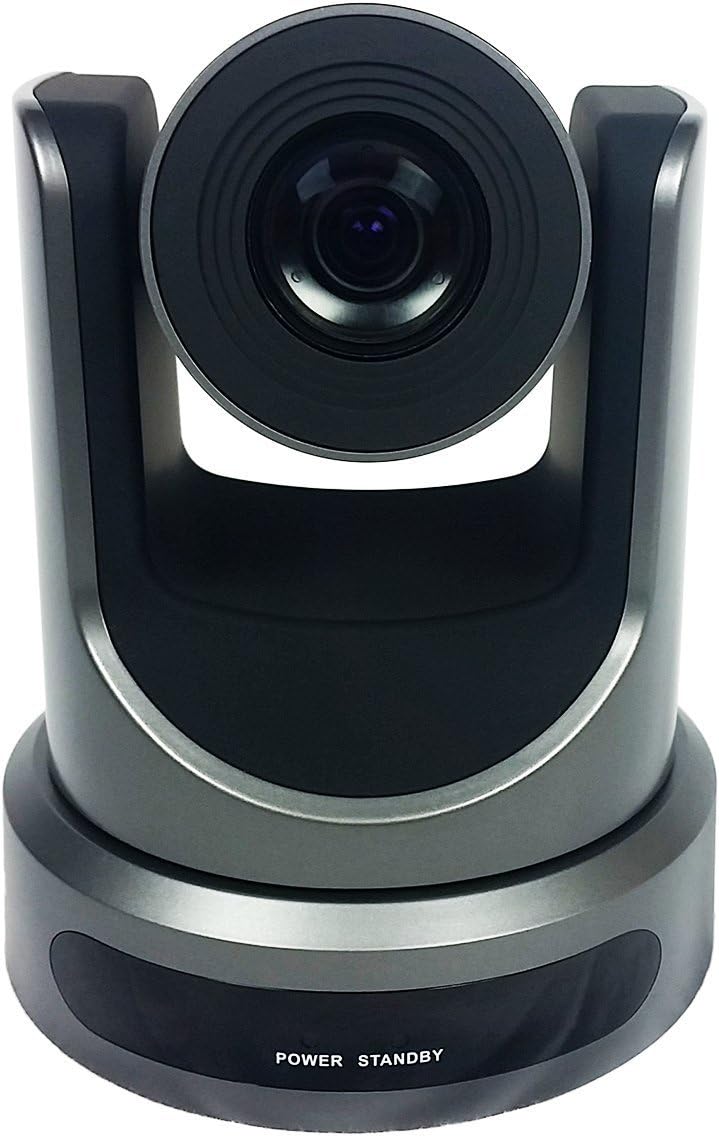 Gray PTZ IP Streaming Camera with HDMI and 3G-SDI Outputs D858