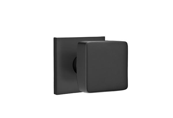 Flat Black Square Passage Set C671