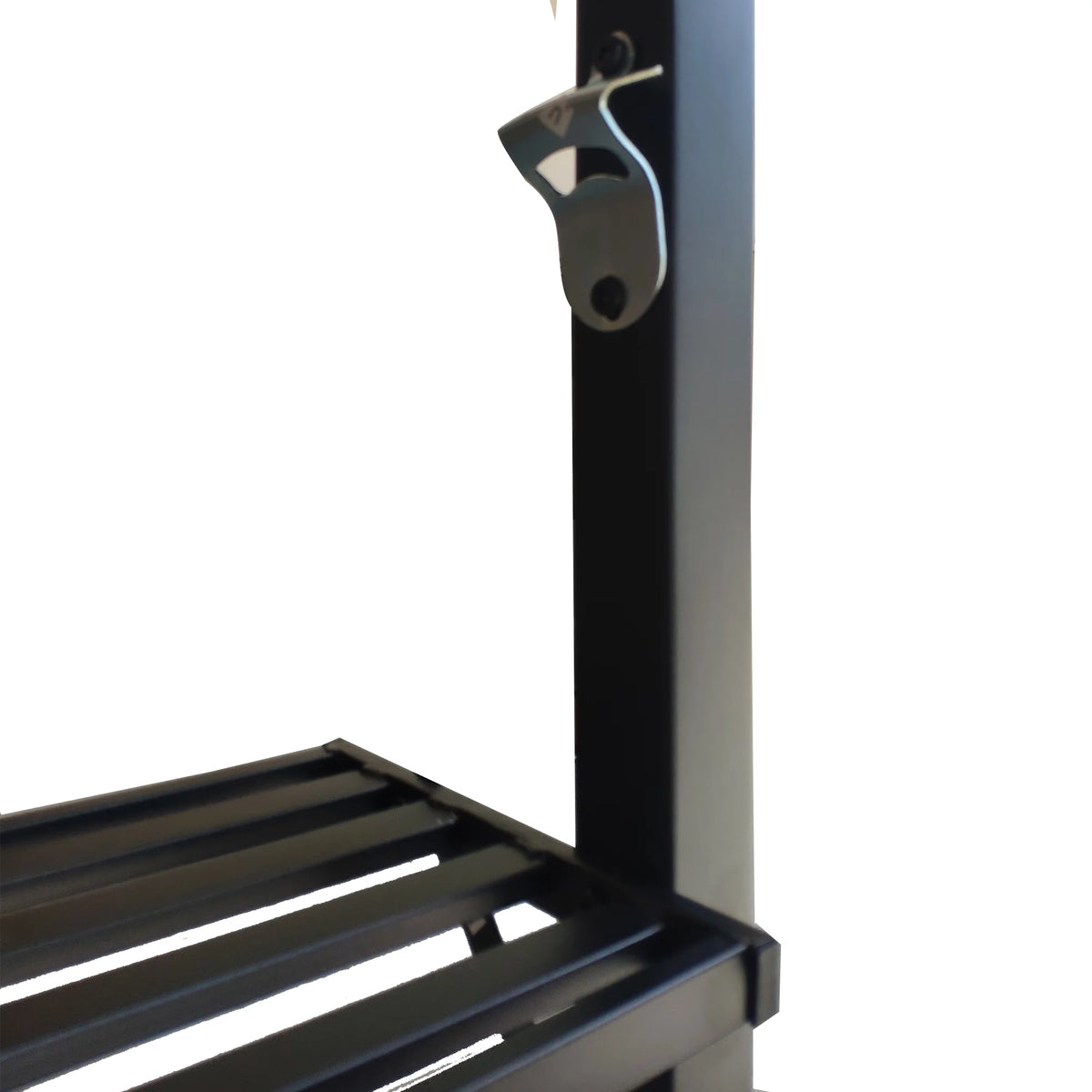 Brown Steel Frame Outdoor Grill Gazebo with Canopy R5288