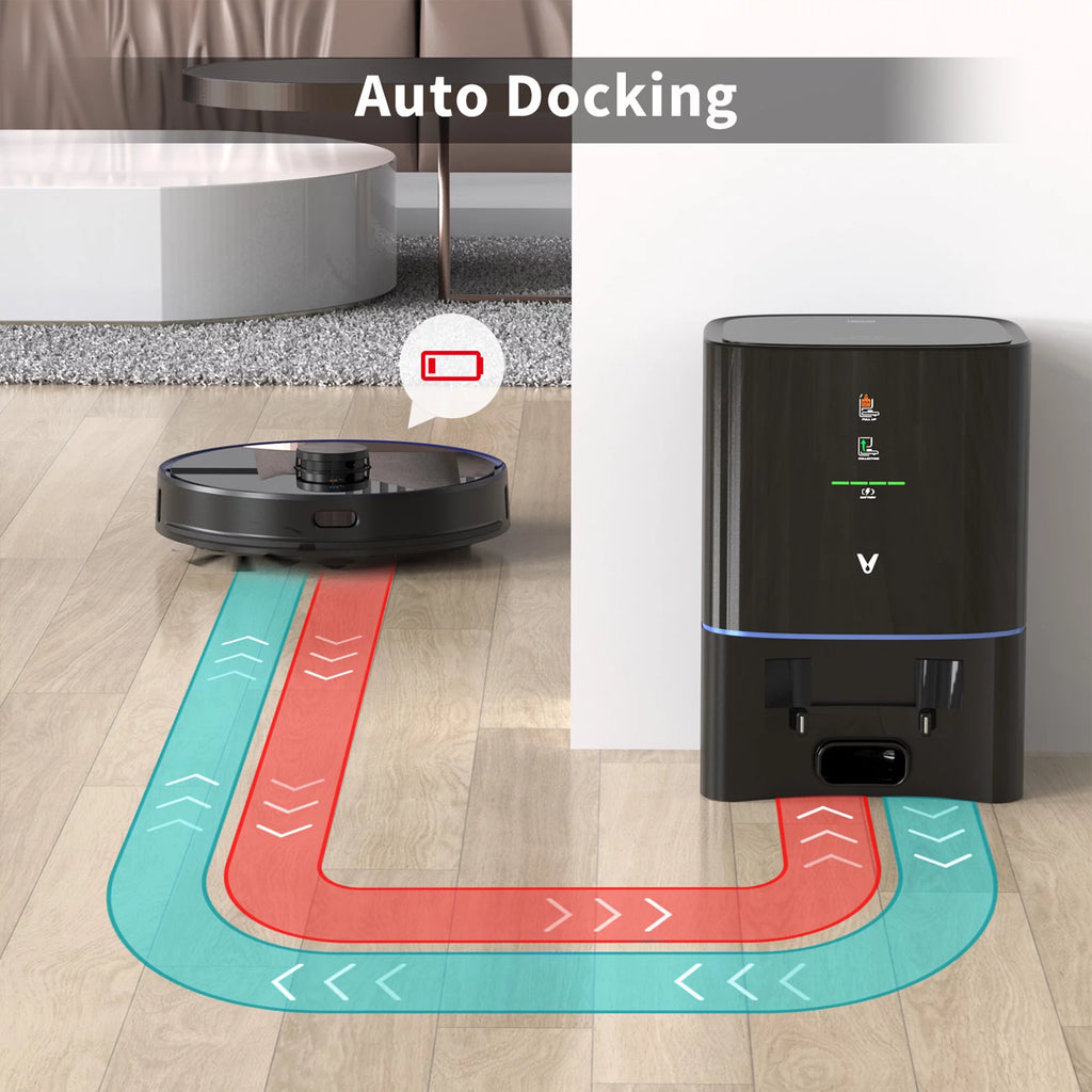 Black Smart Robot Vacuum Cleaner H7999