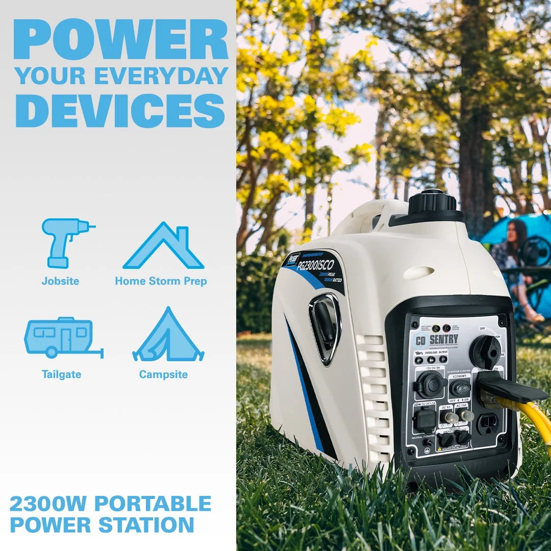 2,300-Watt Gas-Powered Inverter Generator P359
