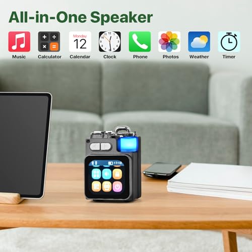 Mini Bluetooth Speaker with Touchscreen W931291