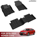 3D All-Weather Floor Liners Full Set for Ford Bronco 4 Door P8332