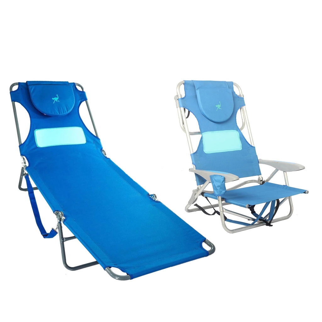 Blue Beach Chair Y986