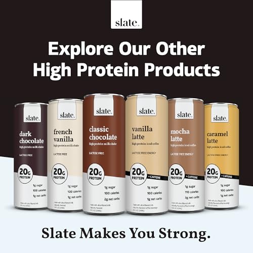 Vanilla Cream High Protein Nutrition Shake, 32g Protein, 1g Sugar, 150 Calories, 1g Net Carbs, Lactose Free, No Added Sugar, 11 fl oz, 12 Cans C7860