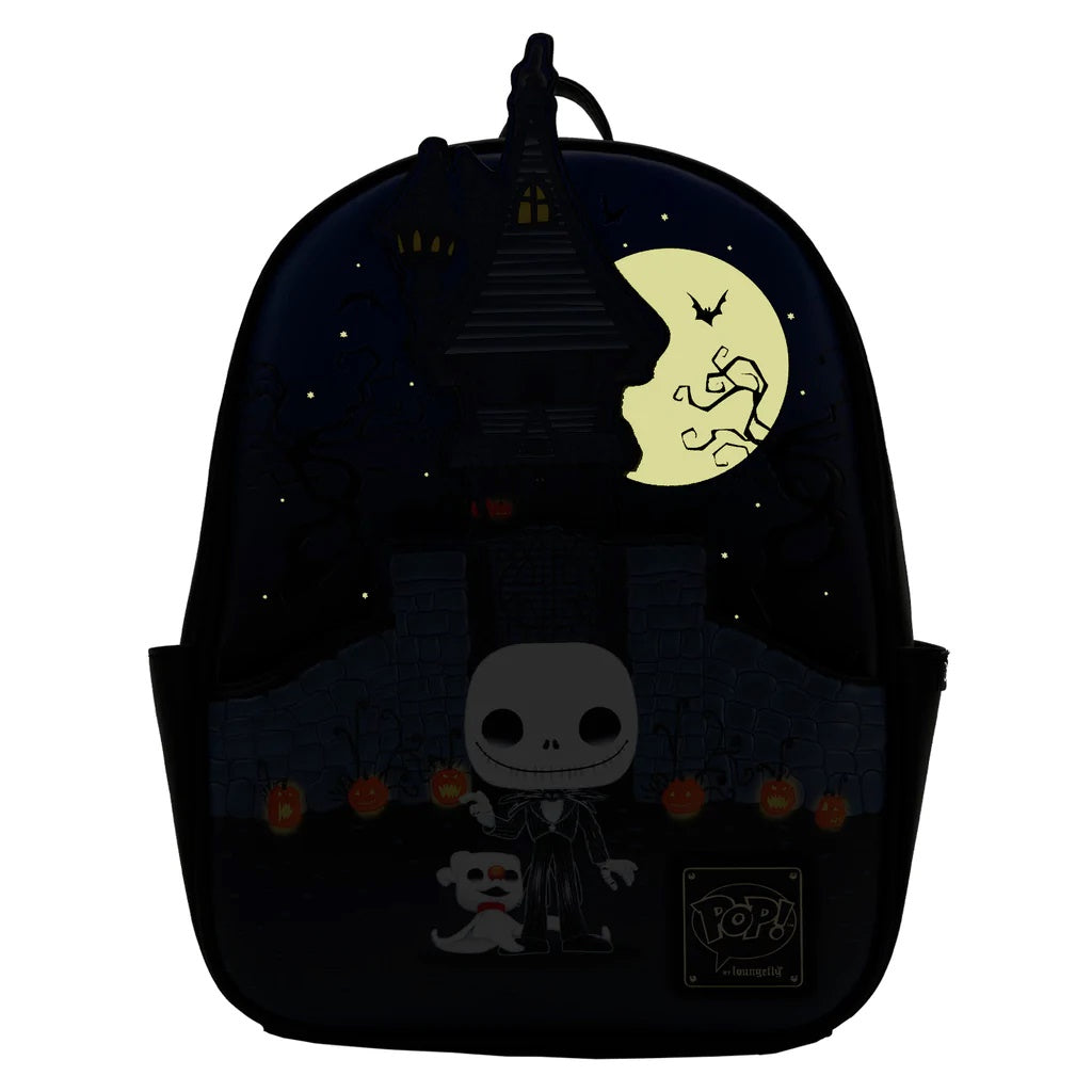 NBC Jack Skellington House Mini Backpack Navy L590505