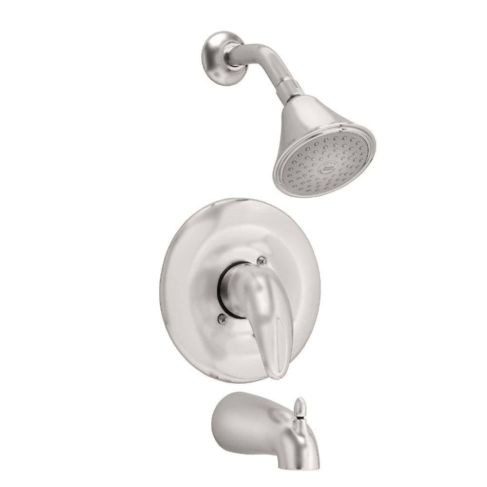 Satin Nickel Bath/Shower Trim Kit B1796