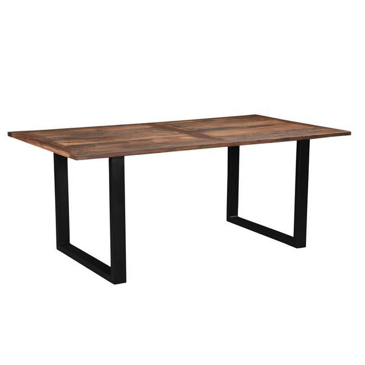 Solid Wood & Metal Dining Table T752024
