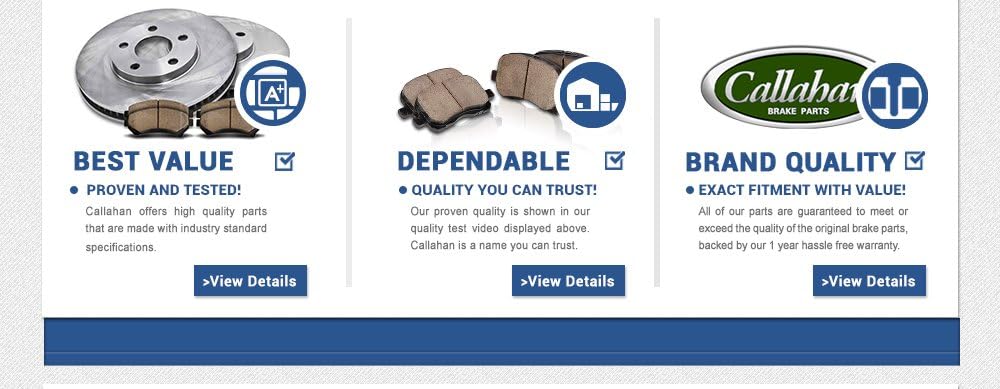 Brake Rotors and Brake Pads with Clips B95859