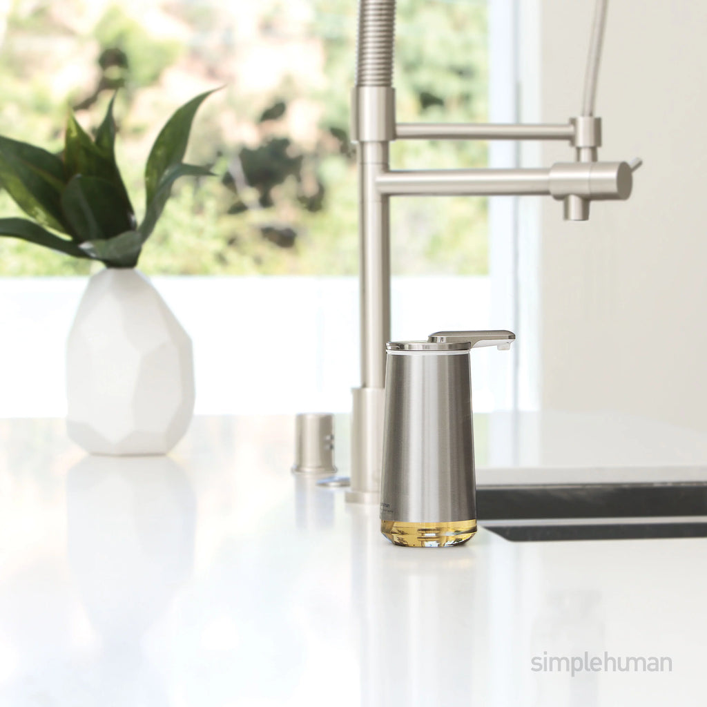 10 oz Touch-Free Automatic Sensor Foam Soap Dispenser Brushed Stainless Steel C85989