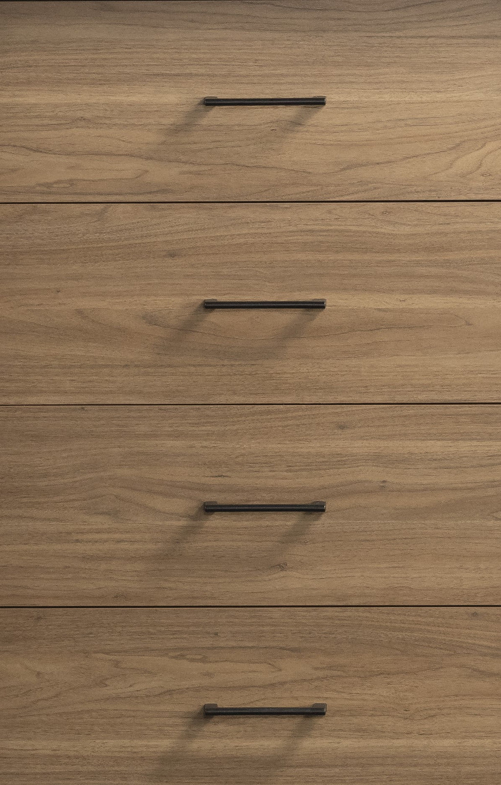 4 Drawer Walnut Finish Dresser D88189